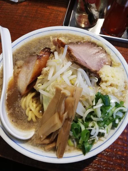 「背脂煮干しそばX」@初代青樹の写真