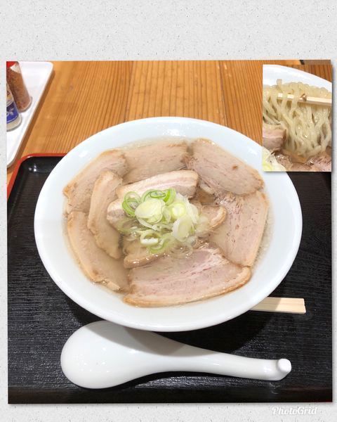 「[うえんで] 会津山塩チャーシュー麺￥1000」@日本橋ふくしま館 MIDETTE ミデッテの写真
