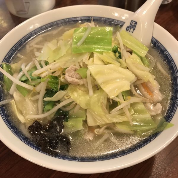 「タンメン（￥750）」@中華 博雅の写真