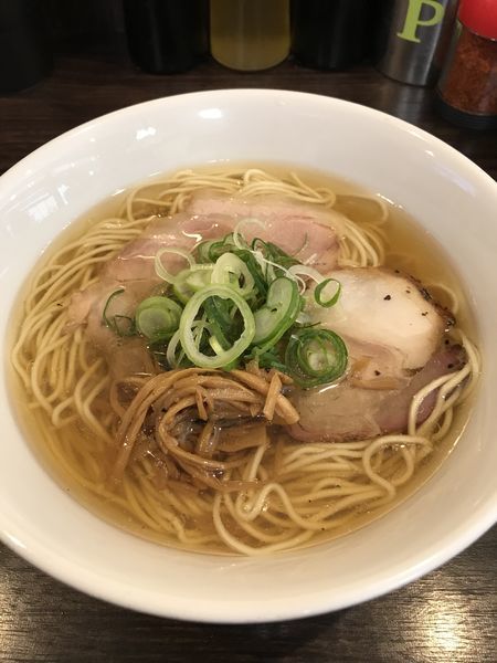 「塩ラーメン ¥680」@かしわぎの写真