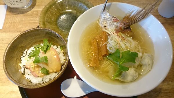 「真鯛の潮”特上”セット　1280円」@麺や Co粋の写真
