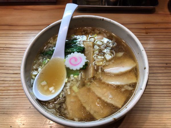 「中華そば」@銀座 朧月の写真