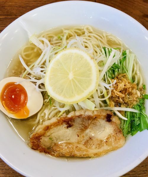 「香味鶏らーめん」@鶏白湯中華そば 鶏たけ商店の写真