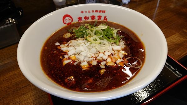 「背脂カレー麻婆麺(850円)」@辛っとろ麻婆麺 あかずきん 蒲田店の写真