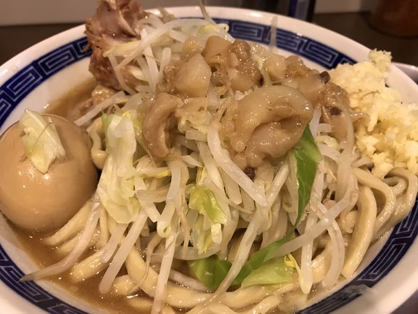 「ラーメン 700円 味付け玉子 100円」@ラーメン ゼンゼンの写真