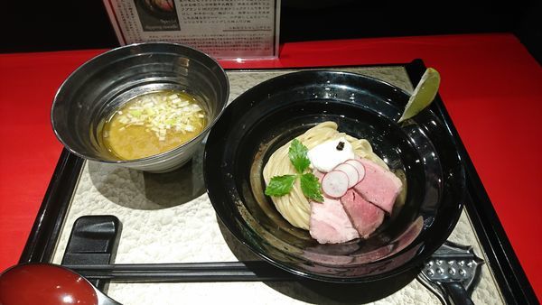 「特製つけ麺」@江戸前つけ麺 銀座 魄瑛の写真