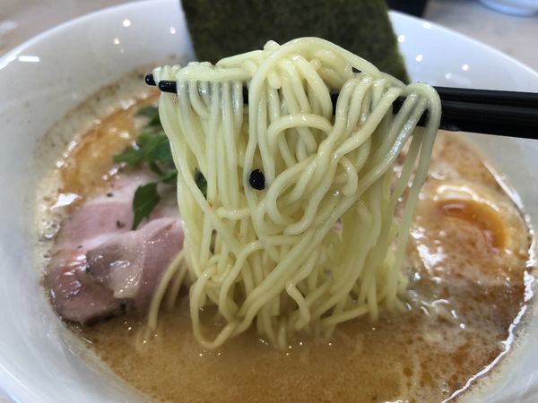 「海老白湯ラーメン」@麺屋 志縁の写真