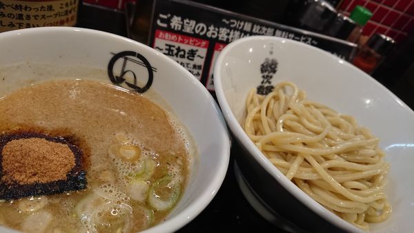 「紋次郎つけ麺」@つけ麺 紋次郎 大阪駅前第二ビル店の写真