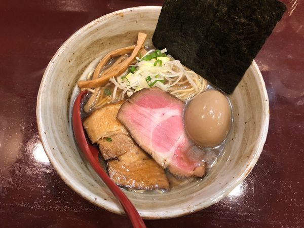 「煮干しそば＋味玉」@麺屋 照の坊の写真