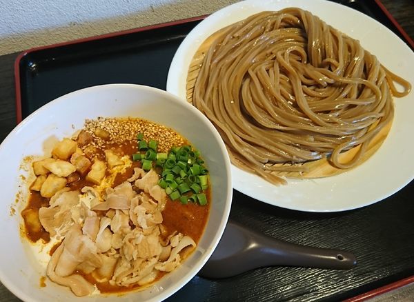 「カレー肉汁うどん（並）ハイブリッド麺に変更￥950」@自家製うどん うどきちの写真