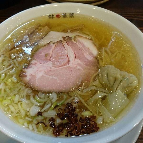 「塩 ワンタン」@らーめん 鉢ノ葦葉の写真