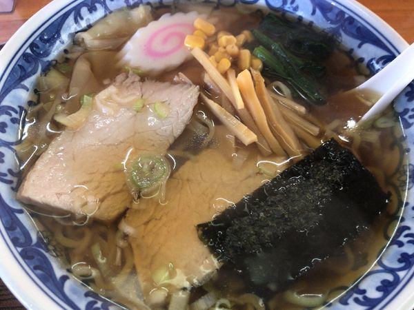 「ワンタンメン600円」@土橋食堂の写真