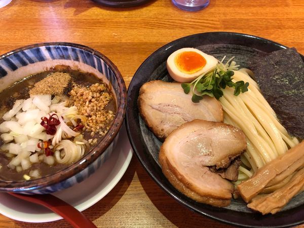 「カレーつけそば900円」@味箪笥の写真