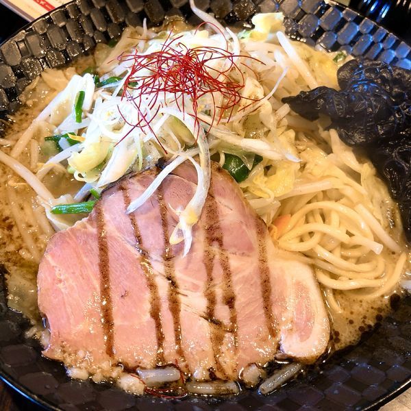 「前橋醤油タンメン（大盛）」@麺屋 燦鶴の写真