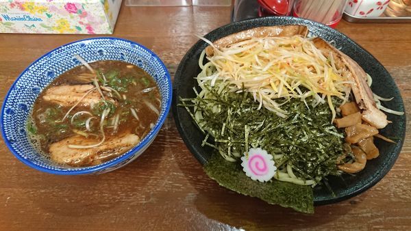 「ネギつけそば（並） 950円」@麺屋こうきの写真