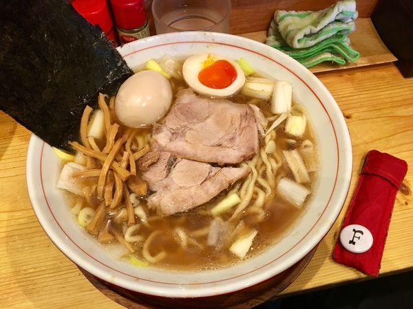 「味付けたまご中華そば（並）」@中華そば 葉山の写真