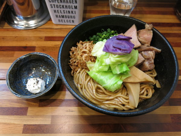 「海老油そば：780円」@鮮魚らーめん 五ノ神水産の写真