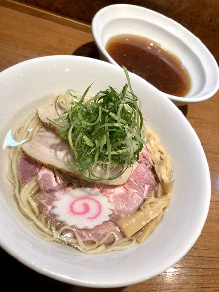 「【限定】炙り豚のつけそば昆布水バージョン ￥900」@寿製麺よしかわ 川越店の写真