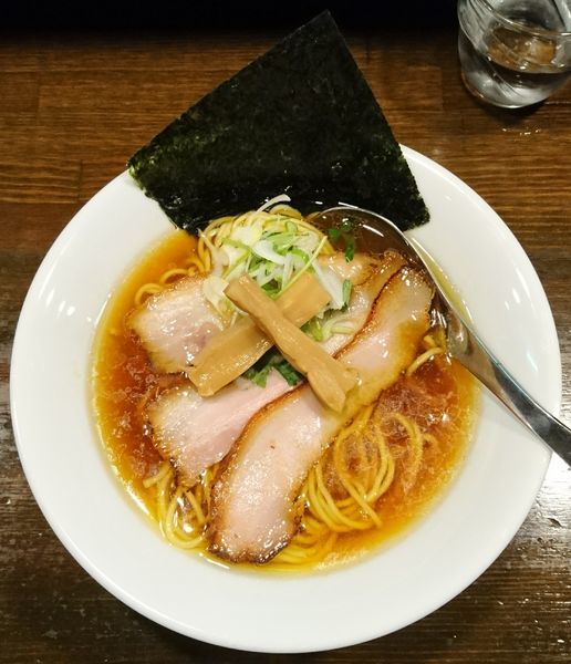 「鶏醤油らぁ麺」@Soupmenの写真