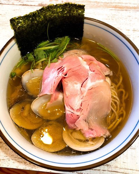 「蛤そば」@中華そば 四つ葉の写真