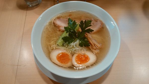 「鯛だし塩そば(味玉付)¥880-」@らーめんDINING れんげの写真