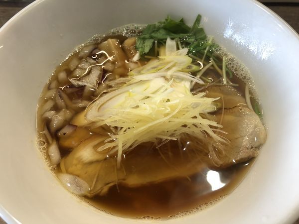 「生姜ラーメン　￥730」@煮干し中華そば 麺や岐山の写真