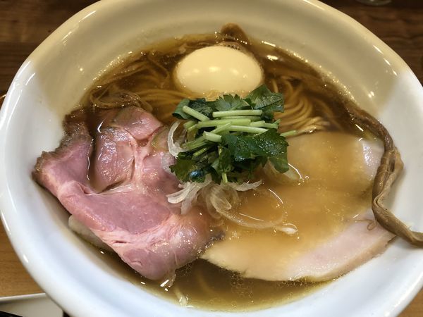 「特製煮干しラーメン」@ラーメン 健やかの写真
