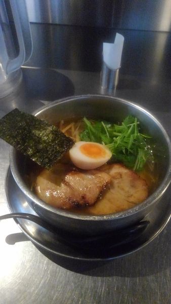 「炙りチャーシューらーめん　塩　まろ味」@ZUND-BARの写真