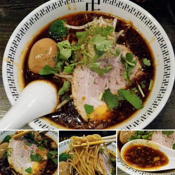 「味玉スパイス・ラー麺＋ニンニク＝930円」@スパイス・ラー麺 卍力の写真