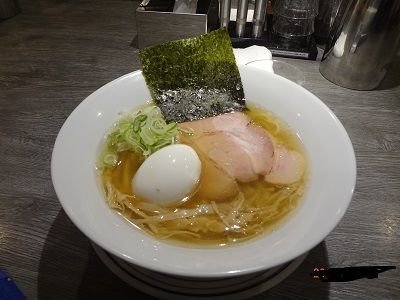 「本枯節塩そば」@中華そば 鍾馗 長野店の写真