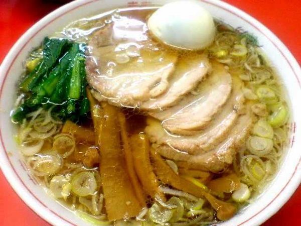 「チャーシューメン(1100円)+ゆでたまご(50円)」@バリバリラーメンの写真