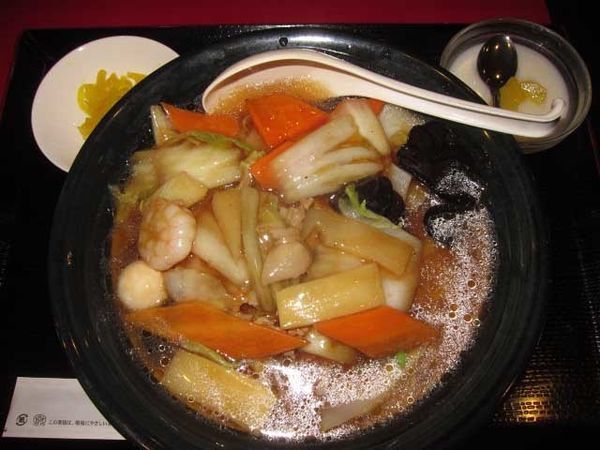 「五目湯麺（単品）　600円（ランチ）」@花彫酒家の写真