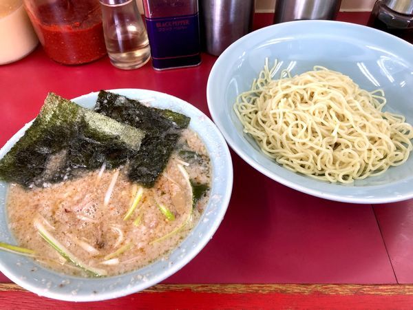 「ネギつけ麺（670円）」@ラーメンショップ 牛久結束店の写真