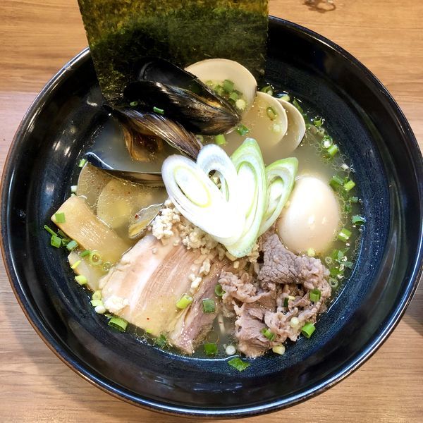 「【限定】極上塩SOBA」@麺家 Shumen Doushiの写真