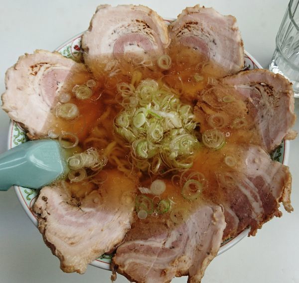 「チャーシューメン」@手打ちラーメン 丸富の写真