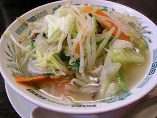 「野菜たっぷりタンメン」@日高屋 京急蒲田駅前店の写真