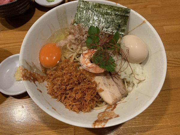 「海老味噌まぜそば」@麺屋 ひな多の写真