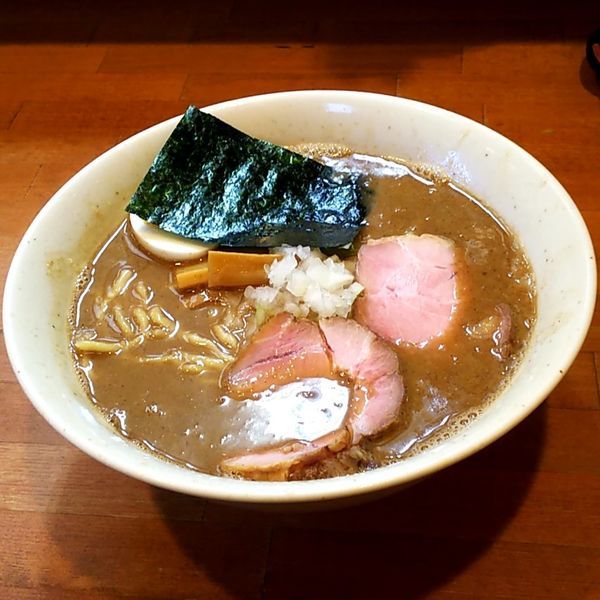 「特製魚介らーめん」@麺屋 清水の写真