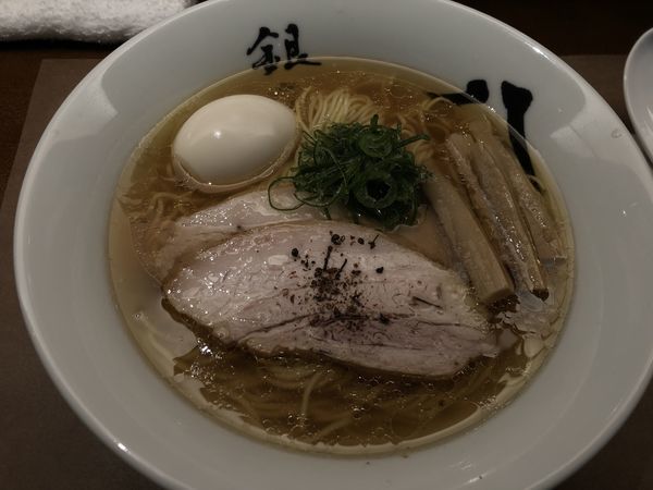 「特製中華そば」@中華そば 銀座 八五の写真