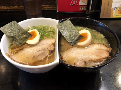 「左近VS幸村（1,000円）」@麺将 武士の写真