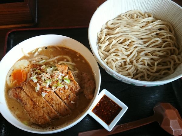 「【限定】豚味噌あつもりつけそば ￥870」@和風らーめん 凪の写真