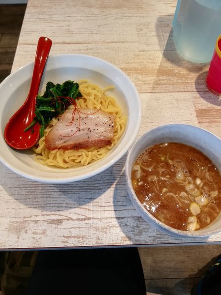 「旨辛つけ麺800円醤油味」@麺屋夏鈴の写真