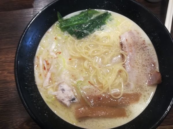 「熟成塩そば」@焙煎汐蕎麦処 金字塔の写真