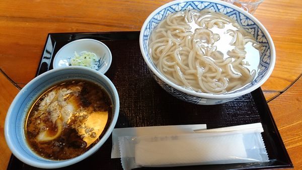 「玉子汁釜揚げうどん900円」@鯨荘 塩町館の写真