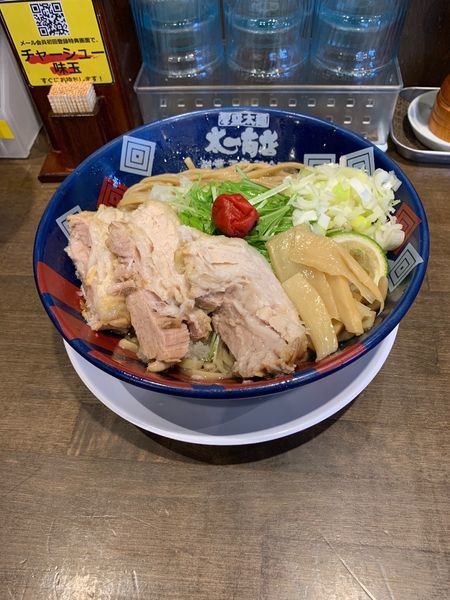 「まぜそば＋肉増し＋大盛り」@太一商店 門司店の写真