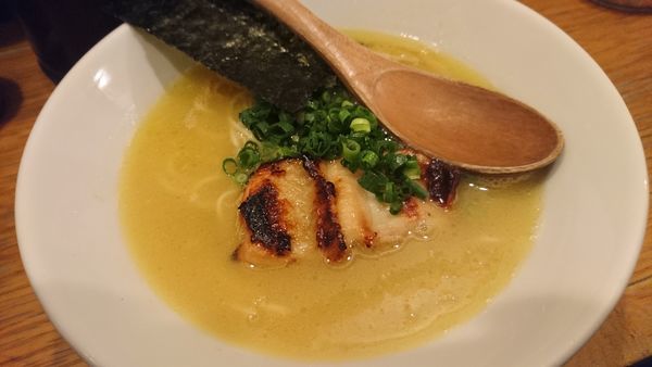 「とろり、替玉」@鶏ポタラーメン THANK 大門店の写真