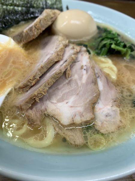 「ラーメン並➕チャーシュー➕味玉」@寿々㐂家の写真