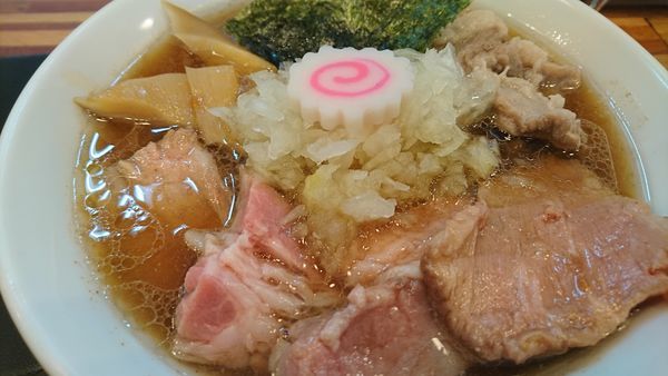 「イベリコ豚で八王子系セレブ（肉の日限定）＋限定丼」@鮮魚らーめん 五ノ神水産の写真