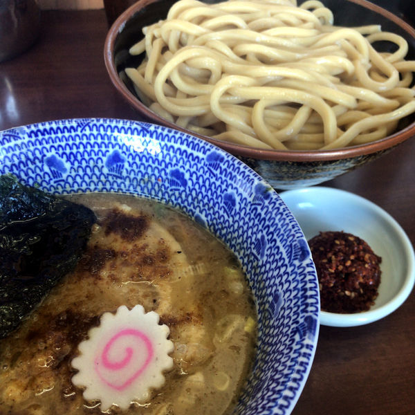 「辛つけ麺（あつもり）850円」@次念序の写真