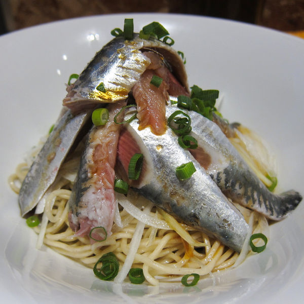 「いわしそば 430円」@寿製麺 よしかわ 西台駅前店の写真